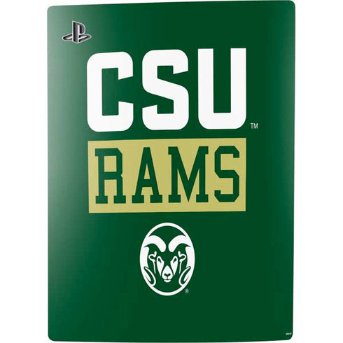Colorado State University CSU Rams PS5 Digital Edition Console Skin